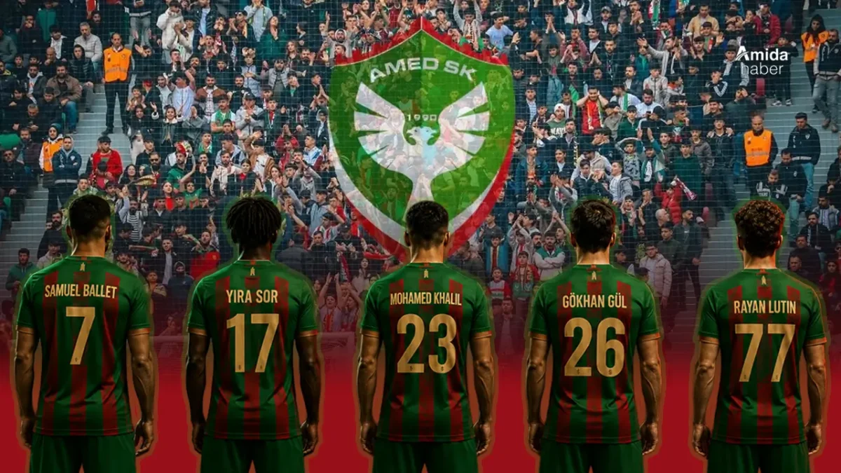 Pêla transferan li Amedsporê: 5 futbolîst dê îmzyên xwe biavêjin