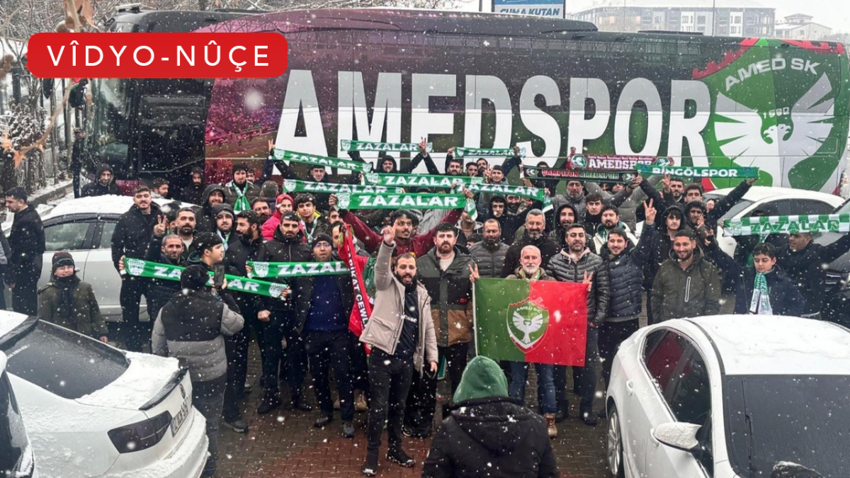 Amedspor bi govendê hat pêşwazîkirin