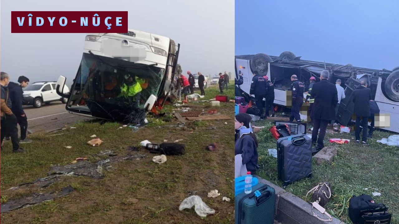 Otobusek wergeriya, 2 kes mirin, 17 kes birîndar bûn