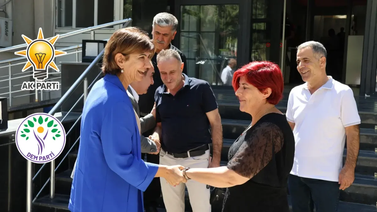 Parlamentera AK Partiyê serdana şaredariya DEMê kir